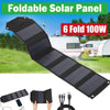 60W 80W 100W Foldable Solar Panel 5V USB