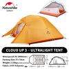 Naturehike Cloud Up 1-3 Person Ultralight Waterproof 4 Season Camping Tent