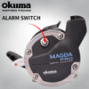 Okuma MAGDA Linecounter DT MA-15DT-T Baitcasting Reel 7-8Kg Max Drag 3BB 5.1 4.0