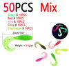Bimoo Mini Soft Grub 10/20/50Pcs