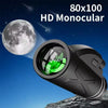 80x100 Zoom 10000m HD Bak4 Portable Long Range Monoculars