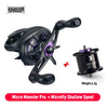 Kingdom Micro Monster Pro Baitcasting 6+1BB 138g Ultra-light 7.6:1 Ratio