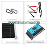 1000W Solar Panel 12V Solar Cell 10A-100A Controller Solar Plate Kit
