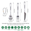 Boundless Voyage Titanium Cutlery Set