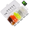 JYJ Soft Plastic Grubs 20Pcs/Lot