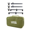 Hirisi Carp Fishing Rod 3 Pod Set with Carry Bag