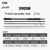 TSURINOYA LURE VALLEY Travel rod 5 Section Expedition Fishing Rod 1.98m 2.08m 2.28m 2.44m 2.7m FUJI Guide Spinning Casting Rod