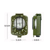 Tactical Waterproof/Shockproof Survival Compass