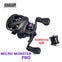 Kingdom Micro Monster Pro BFS Baitcasting Reel 6+1BB 138g Ultra-light 7.6:1 Ratio