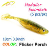 W&K T-Tail Shad Bait 100mm 5Pcs