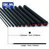 9KM 3Pcs Fishing Rod Carbon Fiber Repair Kit