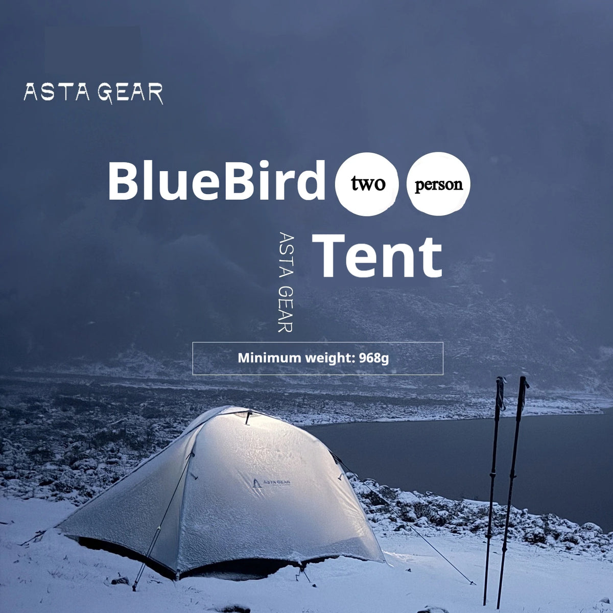 asta gear tent Astagear Blue Bird 2-Person 10D Ultra-Light Waterproof Windproof Tent – Pro  Tackle World