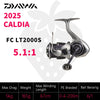 DAIWA 2025 CALDIA LT Fishing Reel Spinning Reel For Freshwater 6+1BB Drag 5-12kg AIRDRIVE DESIGN MONOCOQUE BODY