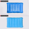 Flocking Inflatable Portable Neck Pillow