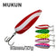 MUKUN Metal Spoon Lure 9.2cm/27g 7cm/19g 1PC