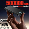 500000mAh Portable Magnetic Wireless Power Bank PD22.5W Fast Charging