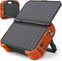Portable Power Station 1000W with Built-in Solar Panel LiFePO4 Battery Pack AC/DC/USB/PD Outputs