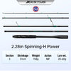 Kingdom Xestus Casting/Spinning Travel Rod 5PC 2m 2.1m 2.16m 2.28m MF Action