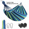 Thickened Durable Fabric Canvas Hammock Single Person