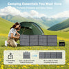 GOKKCL 200W Portable Foldable Solar Panel IP65 Waterproof