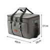 Large Collapsible Insulated Thermal Cooler Bag 14L 35L