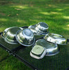 22PC Outdoor Camp Dining Plate Set