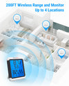ThermoPro TP65C Indoor Outdoor Temperature and Humidity Weather Station