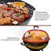 Cusimax Portable Charcoal BBQ Grill 22.5 inch