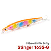 Tsurinoya STINGER 163S Sinking Saltwater Jerkbait Minnow 163mm 34.2g