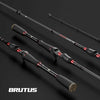 KastKing Brutus Spinning Rod Reel Rod Combo Set Includes 137m Braid 1.29m-2.58m 3-6PC ML M