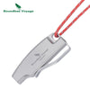 Boundless Voyage 120dB Titanium Survival Whistle