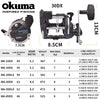 Okuma MAGDA Linecounter DT MA-15DT-T Baitcasting Reel 7-8Kg Max Drag 3BB 5.1 4.0