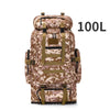 Tactical Mountaineering Backpack 80L/100L
