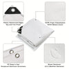 Waterproof White Anti-UV Tarpaulin