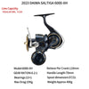 2023 DAIWA SALTIGA 4000-H 4000-XH 5000-P 5000-H 5000-XH 6000-P 6000-H 6000-XH Spinning Fishing Reels