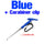 Blue and Carabiner