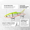 GREENSPIDER Sinking Jointed Swimbait Musky Lure 90mm 12g