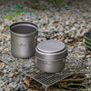 Boundless Voyage Ultralight Titanium Pot Pan Set