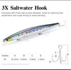 Tsurinoya STINGER 163S Sinking Saltwater Jerkbait Minnow 163mm 34.2g