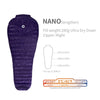 AEGISMAX LETO & NANO 700FP Ultra Dry Goose Down Sleeping Bag