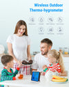 ThermoPro TP65C Indoor Outdoor Temperature and Humidity Weather Station