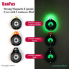 Kanpas EDC Outdoor Compass with Luminous Turnable Bezel K18