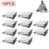 10-30Pcs Extra Large 82"x 52" Emergency Solar Mylar Blanket