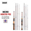 Kingdom Micro Monster Pro Air Casting/Spinning Rod 4PC 1.55m-1.65m UL UL+ Power MF Action