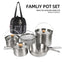 Nobana Stainless Steel Pot Set