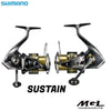 Shimano Sustain (2025) Spinning Reel 5.1 5.3 5.8 6.2 8+1BB 9-11Kg Max Drag