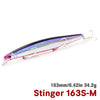 Tsurinoya STINGER 163S Sinking Saltwater Jerkbait Minnow 163mm 34.2g