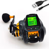 Digital Line Counting Baitcasting Reel 7.2:1 Ratio 5+1BB WITH Bite Alarm