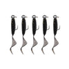 JYJ Soft Plastic Grub with Jig Hook 5pcs/bag
