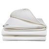 White Heavy-Duty Canvas PVC Tarpaulin